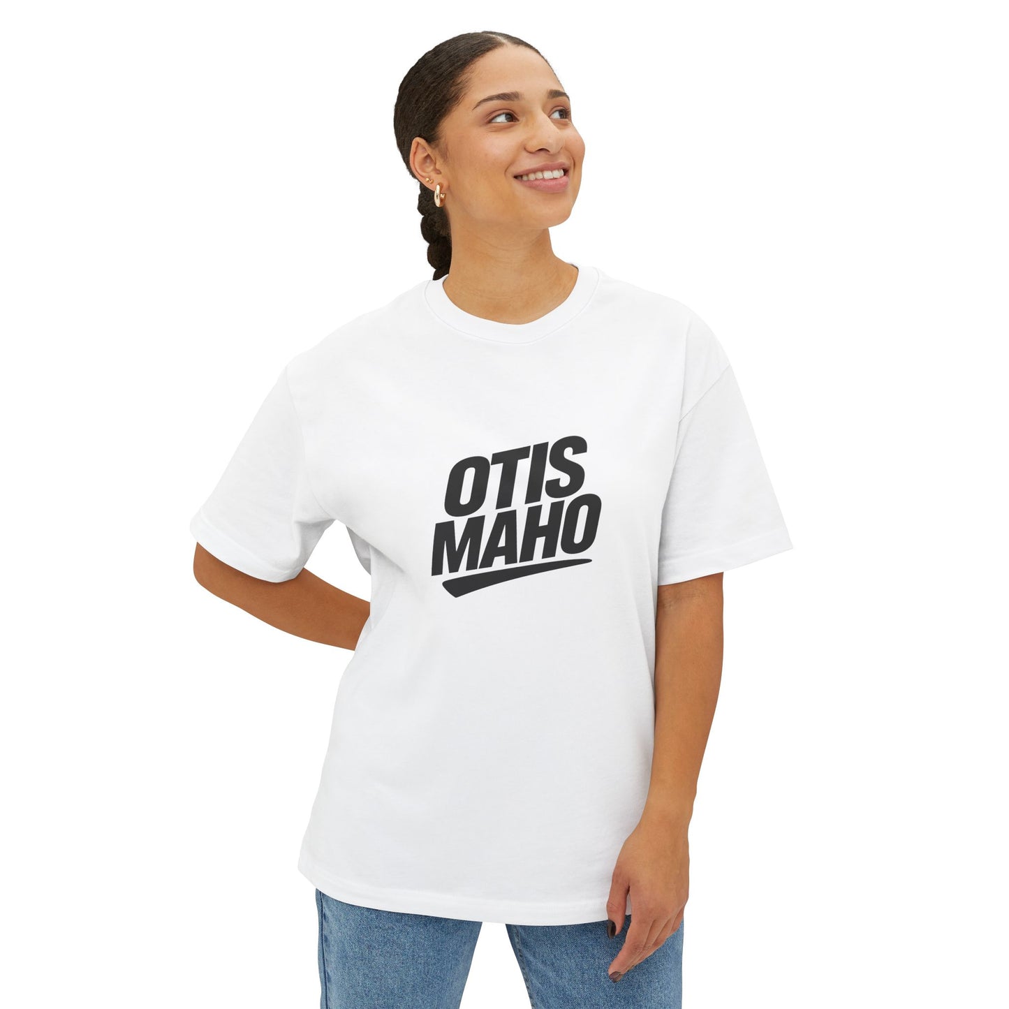 Unisex Oversized Boxy Tee with Cool OTIS MAHO Design - Trendy Streetwear, Casual Summer Vibes, Gift for Friends, Relaxed Fit Tee, [...]